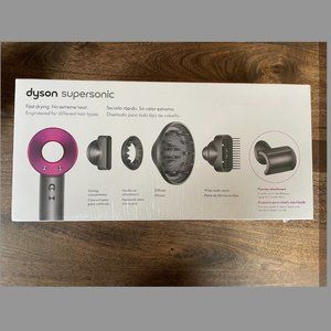 Dyson Supersonic Hair Dryer w/ Flyaway Attachment - Unopened